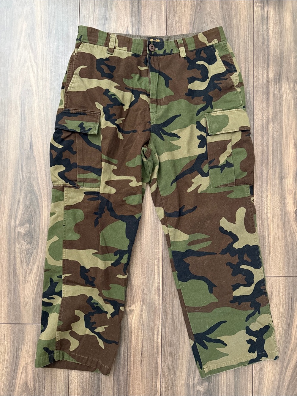 Loser Machine Woodland Camouflage Cargo Pant